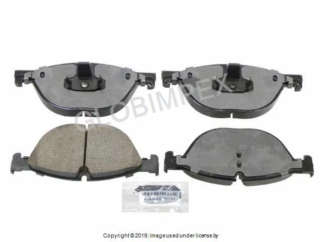 BMW 535i GT 535i GT xDrive 550i  (2009-019) Brake Pad Set FRONT AKEBONO EURO - Image 1 of 1