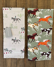 2 x Horse Print Cotton Tea Towels - Ulster Weavers & Sophie Allport