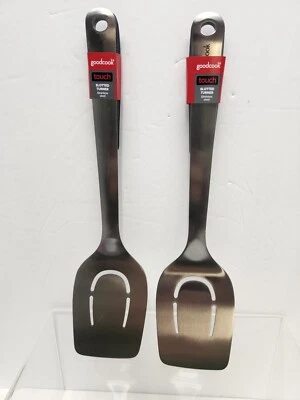 2-Good Cook 20436 Slotted Turner Spatula Stainless Steel, Heavy Duty - Image 1 of 3