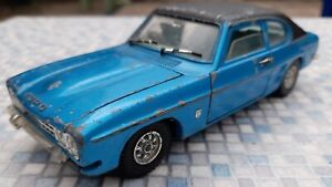 Vintage Dinky Toys Ford Capri 1/25 scale unboxed poor condition spares or repair