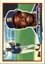 1988 Topps Big Seattle Mariners Baseball Card #142 Harold Reynolds