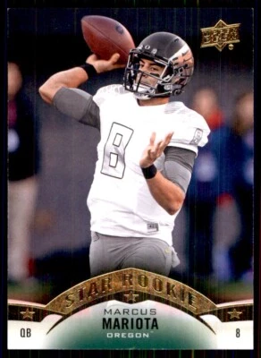 2015 Upper Deck Marcus Mariota Oregon Ducks #55 - Image 1 of 2