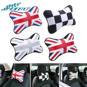Car Head Rest Neck Pillow For Mini Cooper ONE/S/JCW R55 R56 R60 F54 F55 F56 F60 - Bild 1 von 12
