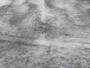 Goatskin leather Suede hide Mottled Distressed Black & White Bomber Jacket Print - Picture 1 of 7