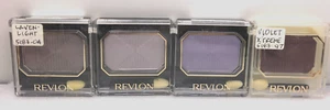 REVLON Custom Eyes Eye Shadow VIOLET BUNDLE -Lavenlight, Ultraviolet++ **VINTAGE - Picture 1 of 7
