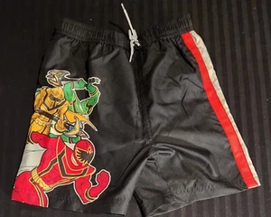 DISNEY STORE Power Rangers Mystic Force BOYS SWIM TRUNKS Size Medium HTF - Picture 1 of 5