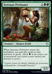 MRM ENGLISH 4x P�titionnaire setessienne - Setessan Petitioner MTG Magic THB - Picture 1 of 1
