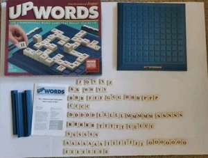 EUC Upwords 3-D Word Board Game - 1997 Edition - Milton Bradley - 100% Complete - Picture 1 of 5