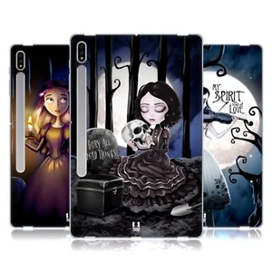 HEAD CASE DESIGNS ART MACABRE SOFT GEL CASE FOR SAMSUNG TABLETS 1 - Picture 1 of 10