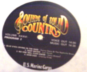 Sounds Of Solid Country USMC LP Radio Show Carl Smith Gene Watson Moe Bandy - Picture 1 of 2