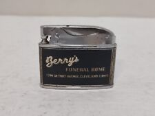 Vintage Vulcan Berry's Funeral Home Cleveland, OH advertising lighter RARE