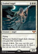 Mrm english foil exalted angel-exalted angel mtg ftv