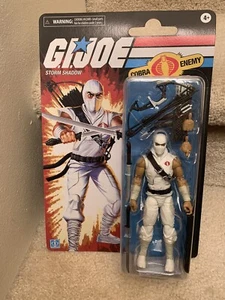 G.I. Joe Classified Retro Storm Shadow 6”Action Figure Walmart Excl NONMINT - Picture 1 of 3