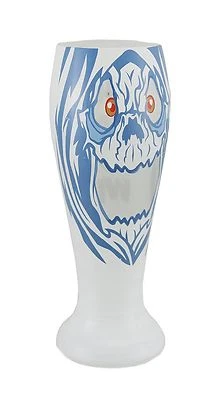 Hand Painted Ghost Pilsner Pint Glass - Three Sheets to the Wind - Halloween - Image 1 of 4