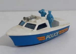 84823 MATCHBOX 1/64 - N° 52 Police Launch - 1976 - Foto 1 di 4