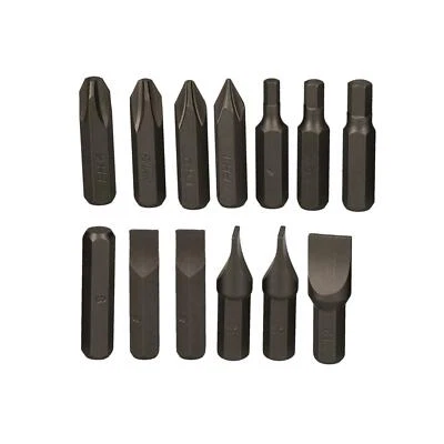 13pc Impact Socket Driver Bits Screwdriver Phillips Slotted Flathead Allen Hex - Image 1 of 3