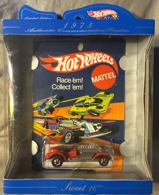 Hot Wheels 1997 30th Anniversary 1973 Sweet 16 Redline Race 'em! Collect 'em! - Image 1 of 4