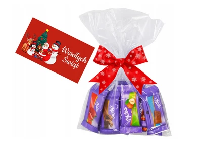 Caja Regalo Dulces Navidad - Mezcla Milka y Oreo - Listo en Caja - Para Tu Amor Foto 1 de 2