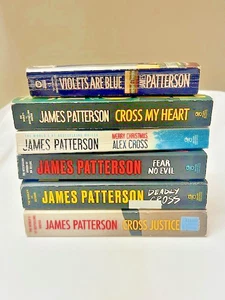 JAMES PATTERSON Lot of 6 Paperback ALEX CROSS #7, 19, 21, 23, 28, 29 - Picture 1 of 4