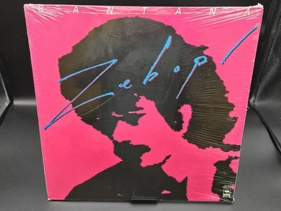 SANTANA Zebop! ARMANDO PEREZA Sony Records 1513 Sealed Vinyl Record LP - Image 1 of 3