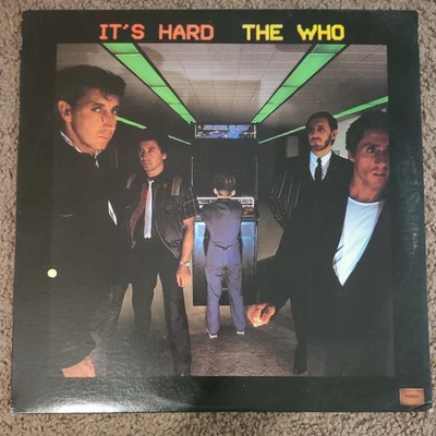 1982 The Who It's Hard Record Vinyl 33 RPM 12" LP 1-23731 OG Inner Sleeve Rock Foto 1 de 4