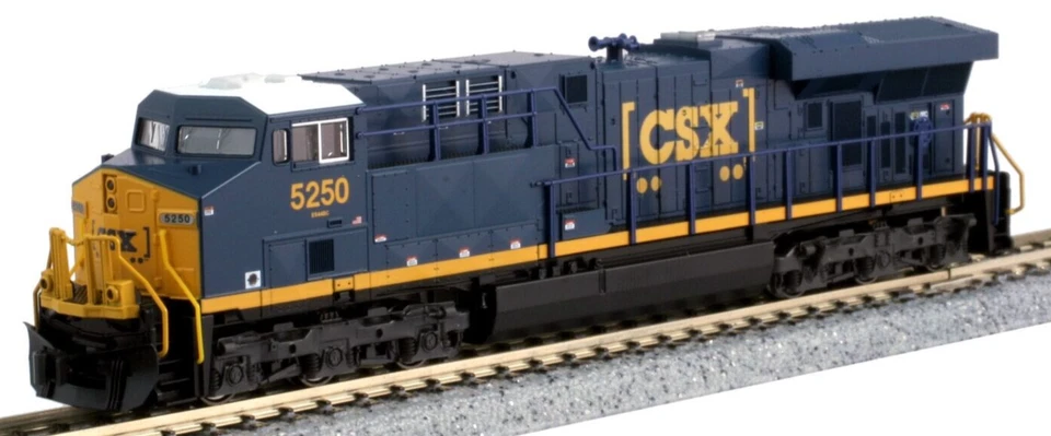 KATO 1768948 N Scale ES44DC GEVO CSX 5293 BOXCAR Logo DC, DCC READY 176-8948 - Image 1 of 1