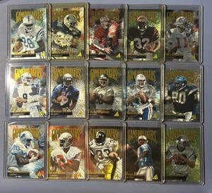 1995 Pinnacle Football GAMEBREAKERS Dufex Insert Complete 15 Card Set - Picture 1 of 4