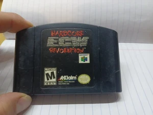 Ecw-Hardcore Revolution - Nintendo 64 (N64) TESTED AUTHENTIC - Picture 1 of 6