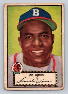 1952 Topps #27 Sam Jethroe Boston Braves - Bild 1 von 2
