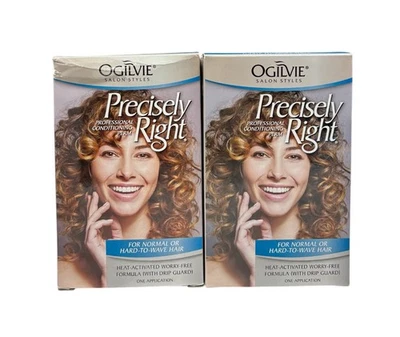 (2) Ogilvie Precisely Right Permanent Perm For Normal or Hard to Wave Hair - Image 1 of 4