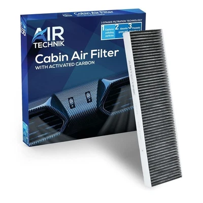 AirTechnik CF10733 Cabin Air Filter w/Activated Carbon | Fits Mini Cooper... - Image 1 of 4