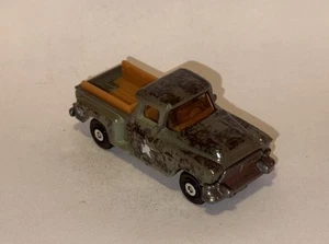MATCHBOX Loose 1957 GMC Stepside (Dull Green Version) - Picture 1 of 2