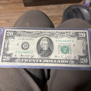 Cool Older 20$ Bill Good Condition - Picture 1 of 2