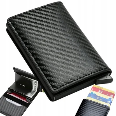 Geldbeutel Slim Wallet RFID Schutz Kartenetui Mini Geldbörse Portemonnaie - Bild 1 von 4