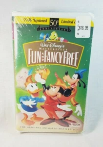 Walt Disney Masterpiece 50th Anniversary FUN AND FANCY FREE VHS Brand NEW Sealed - Bild 1 von 2