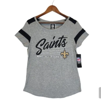 NFL Equipo Ropa Saints NFC División Sur Camiseta Talla L Camiseta Manga Corta Foto 1 de 4