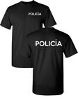 Mexico Police Policia Federal Front & Back Men's Tee Shirt 1619