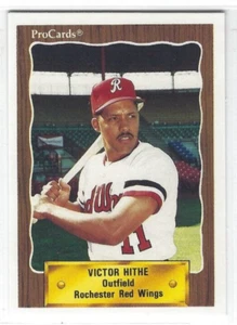 1990 Rochester Red Wings (Triple A-Baltimore Orioles) Victor Hithe - Picture 1 of 1