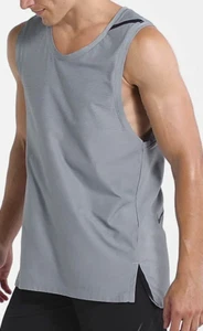 Nike Mens Tank L Grey Tech Pack Fitness Training Gym AR0198-043. - Picture 1 of 4