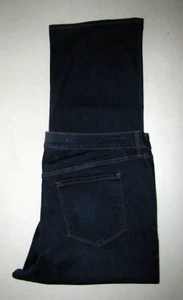 NEW Womens Old Navy Kicker Boot Cut Jeans. Size 24 Blue. 32" Inseam. Mid-Rise. - Picture 1 of 3