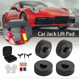 4X Rubber Jacking Point Jack Pad Adaptors For Porsche Boxster 911 996/997 Cayman - Picture 1 of 11