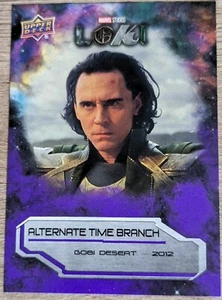 2023 Upper Deck Loki Alternate Time Branch ATB-1 Gobi Desert 2012 - Bild 1 von 2