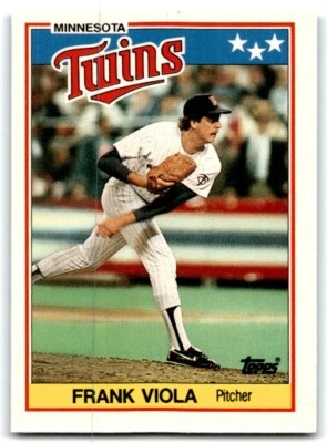 1988 TOPPS UK MINIS FRANK VIOLA MINNESOTA TWINS #82 - Image 1 of 2