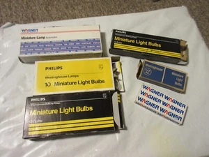 LOT OF 56 MINIATURE LAMP LIGHT BULBS CAR AUTOMOTIVE PHILIPS WESTINGHOUSE WAGNER - Picture 1 of 18