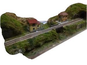 Plastic Railway Diorama b/1 - Picture 1 of 6