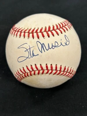 Stan Musial Signed Auto Giamatti Baseball St Louis Cardinals BAS COA 033 - Image 1 of 3