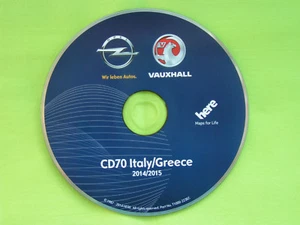 NAVIGATION OPEL CD 70 NAVI ITALIEN 2015 ZAFIRA B ASTRA H CORSA SIGNUM VECTRA TOP - Bild 1 von 1