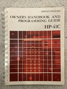 HP-41C Calculator Owner's handbook and programming Guide - Picture 1 of 1