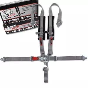 Silver 5 Point Harnesses with 2 Inch Padding-RZR 1000 - Picture 1 of 3