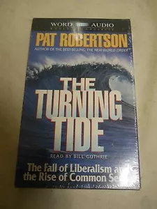 The Turning Tide by Pat Robertson (1993 Audio - 2 Cassette, approx. 180 minutes - Foto 1 di 2